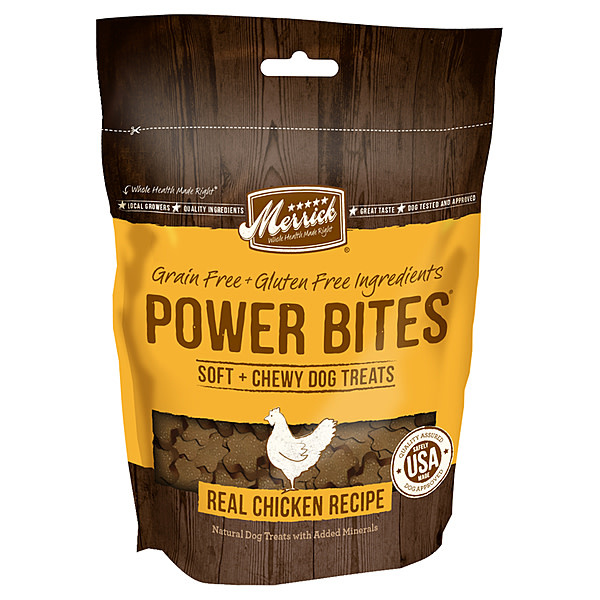 Merrick Power Bites Chicken Recipe Dog 6 oz