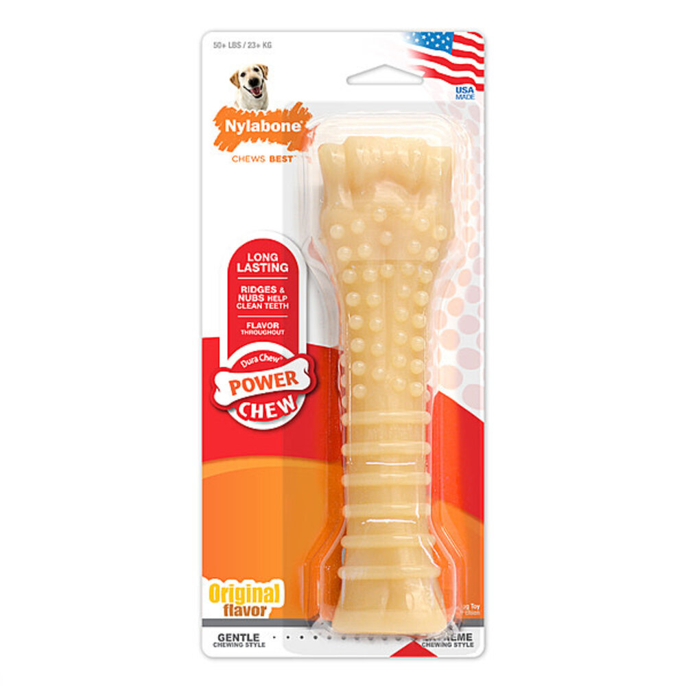 Nylabone Dura Chew Bone Orig Super 50 LB Paw Street Market