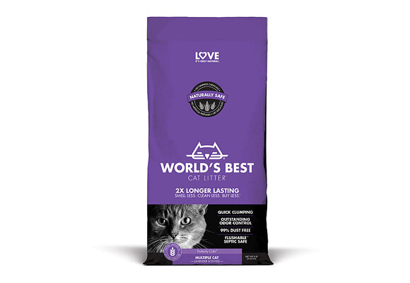 Worlds Best Multi Cat Scented Litter 7lb