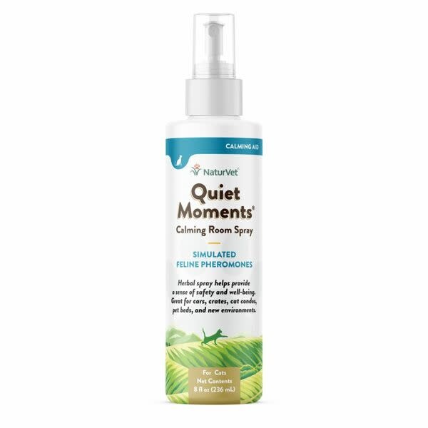 NaturVet Quiet Moments Cat Spray 8oz