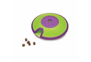Nina Ottosson Treat Maze Green & Purple Puzzle Feeder