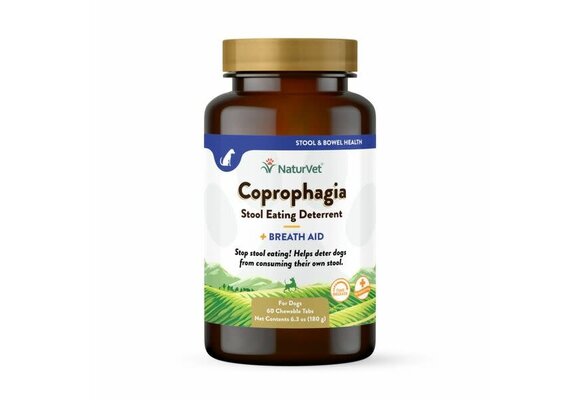 NaturVet Coprophagia Deterrent 60ct