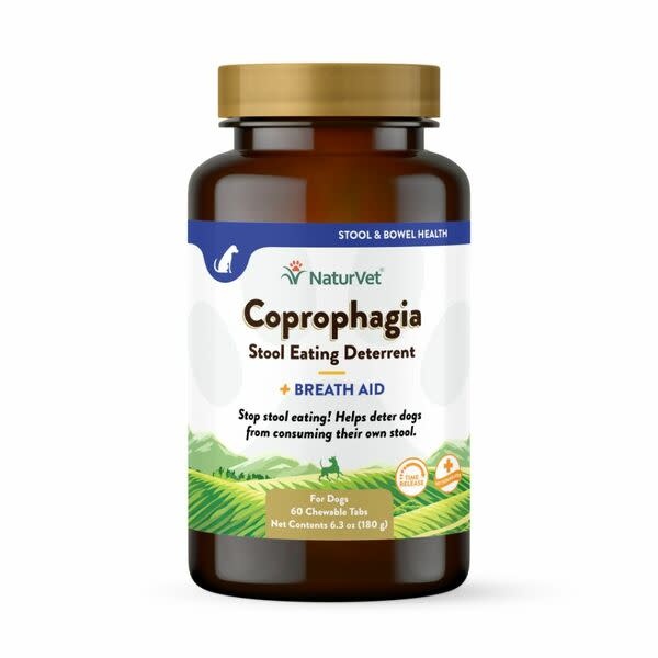 NaturVet Coprophagia Deterrent 60ct