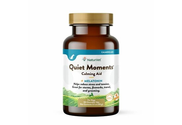 NaturVet Quiet Moments Calming Aid 30ct