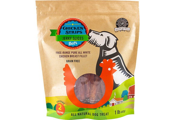 Silver Spur Chicken Jerky Slices Dog 452 g