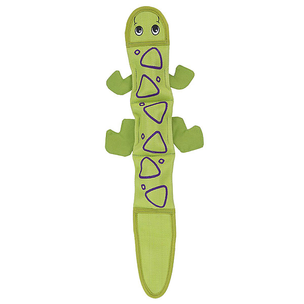 Outward Hound Fire Biterz Lizard Green 3 Squeaker