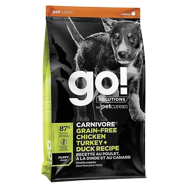 Go! Carnivore GF Chicken, Turkey, Duck Puppy 22 lb