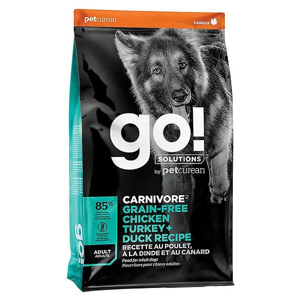 Go! Carnivore GF Chicken, Turkey, Duck Adult Dog 22 lb