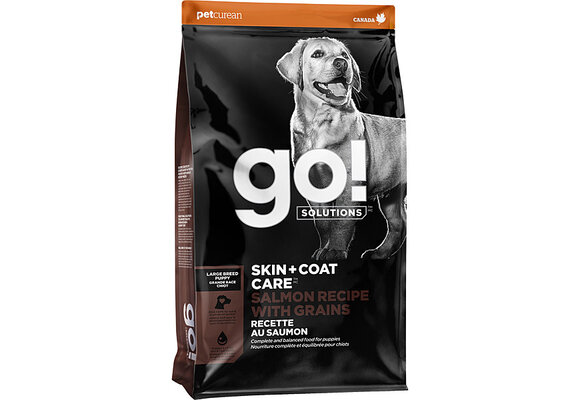 GO! Skin & Coat Salmon Large Breed Puppy 12lb