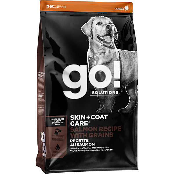 GO! Skin & Coat Salmon Large Breed Puppy 12lb