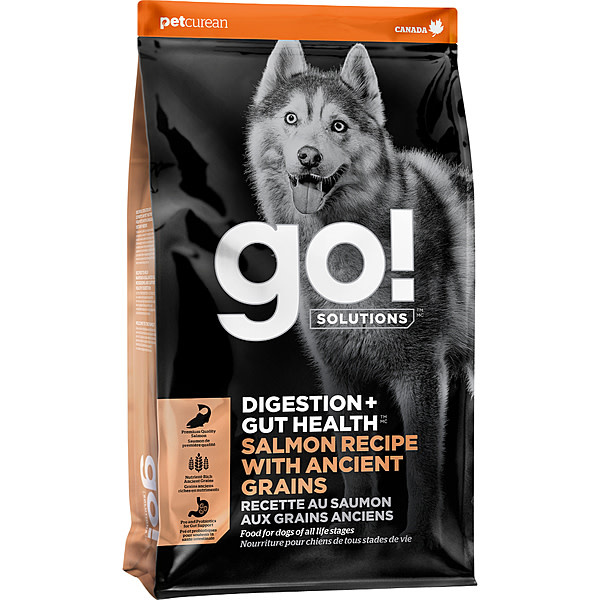 GO! Gut Health Salmon & Ancient Grains Dog 12lb