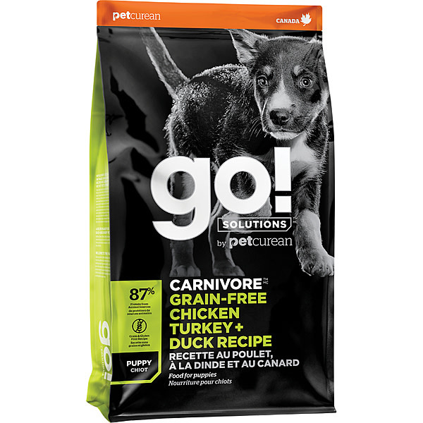 Go! Carnivore Chicken, Turkey, Duck Puppy 12 lb