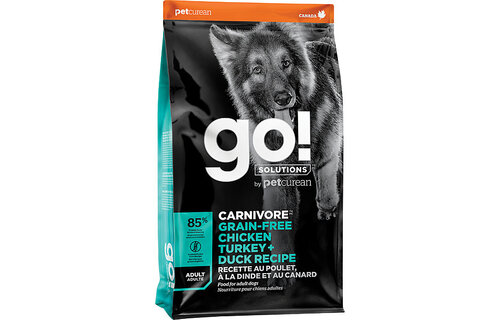 GO! Carnivore GF Chicken, Turkey, Duck Adult Dog 12 lb