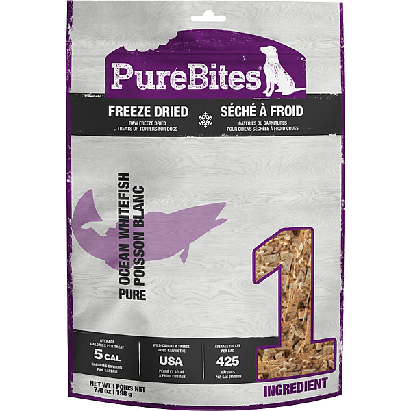 PureBites Ocean Whitefish Treats Dog 198 g