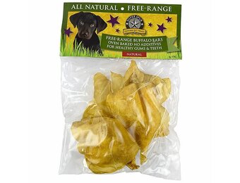 SilverSpur Buffalo Ears Natural 6 pk