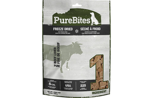 PureBites Beef Liver Treat Dog 250 g