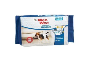 Wee Wee Disposable Diaper Medium 12pk