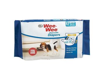 Wee Wee Disposable Diaper Medium 12pk