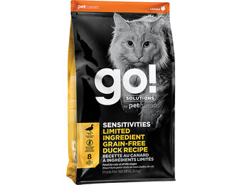 GO! Sensitivities LID GF Duck Cat 3lb