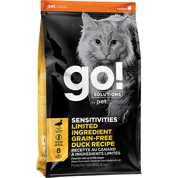 GO! Sensitivities LID GF Duck Cat 3lb