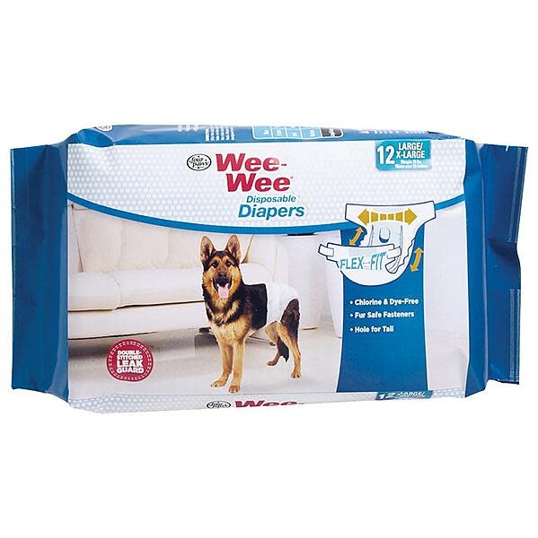 Wee Wee Disposable Diaper Large 12pk