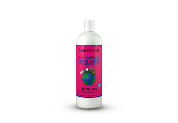 Earthbath 2-In-1 Cat Conditioning Shampoo Cherry 16oz