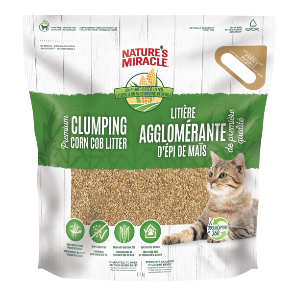 Natures Miracle Corn Cob Litter 18lb