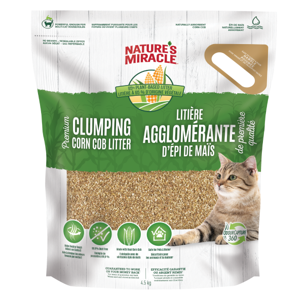 Natures Miracle Corn Cob Litter 10lb