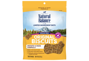 Natural Balance LID Duck/Pot Small Breed Treat Dog 8 oz