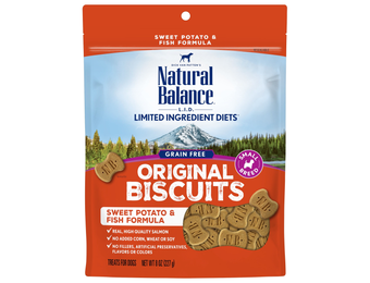 Natural Balance Fish/SweetPotato Small Breed Treat Dog 8 oz