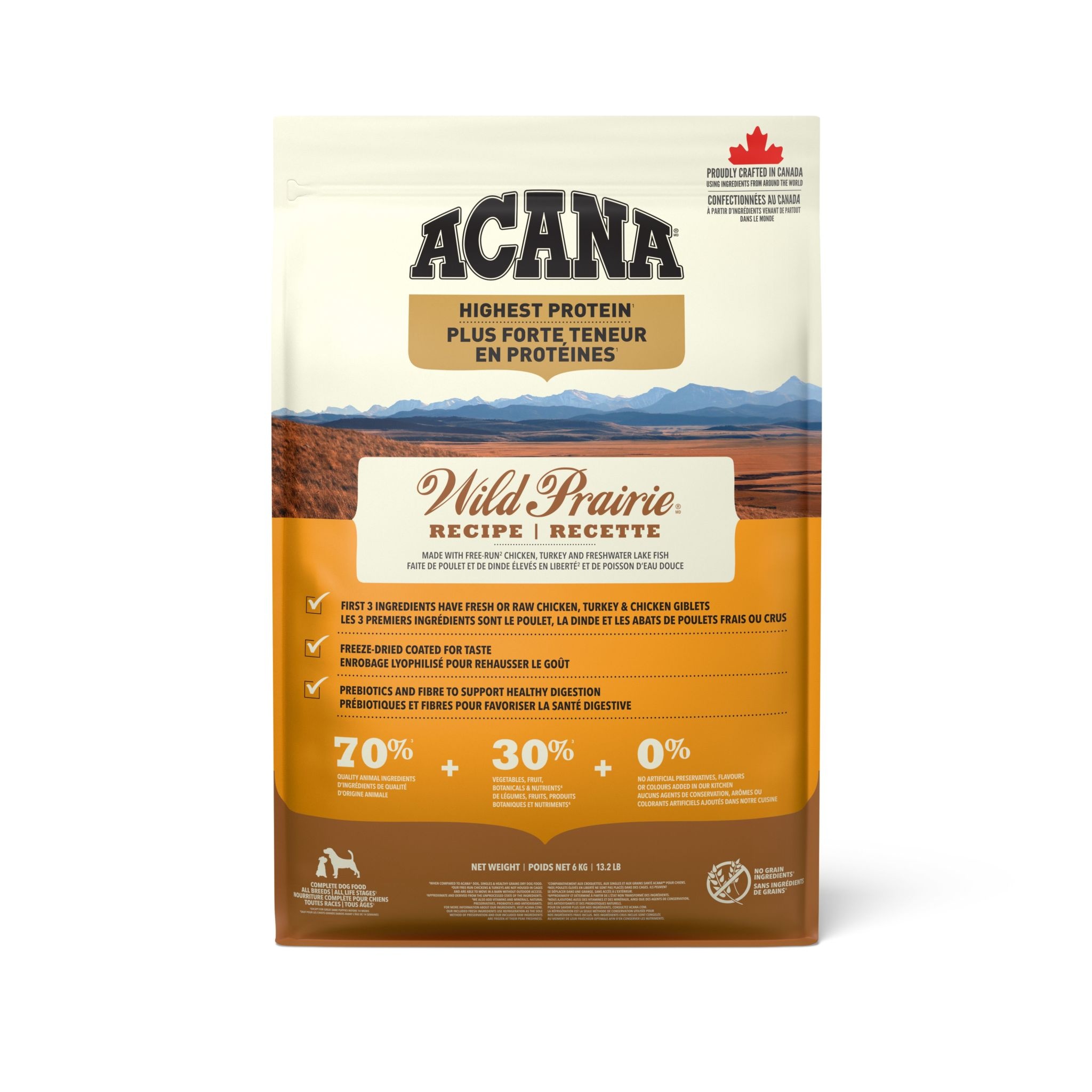 Acana Wild Prairie GF Dog 6 kg