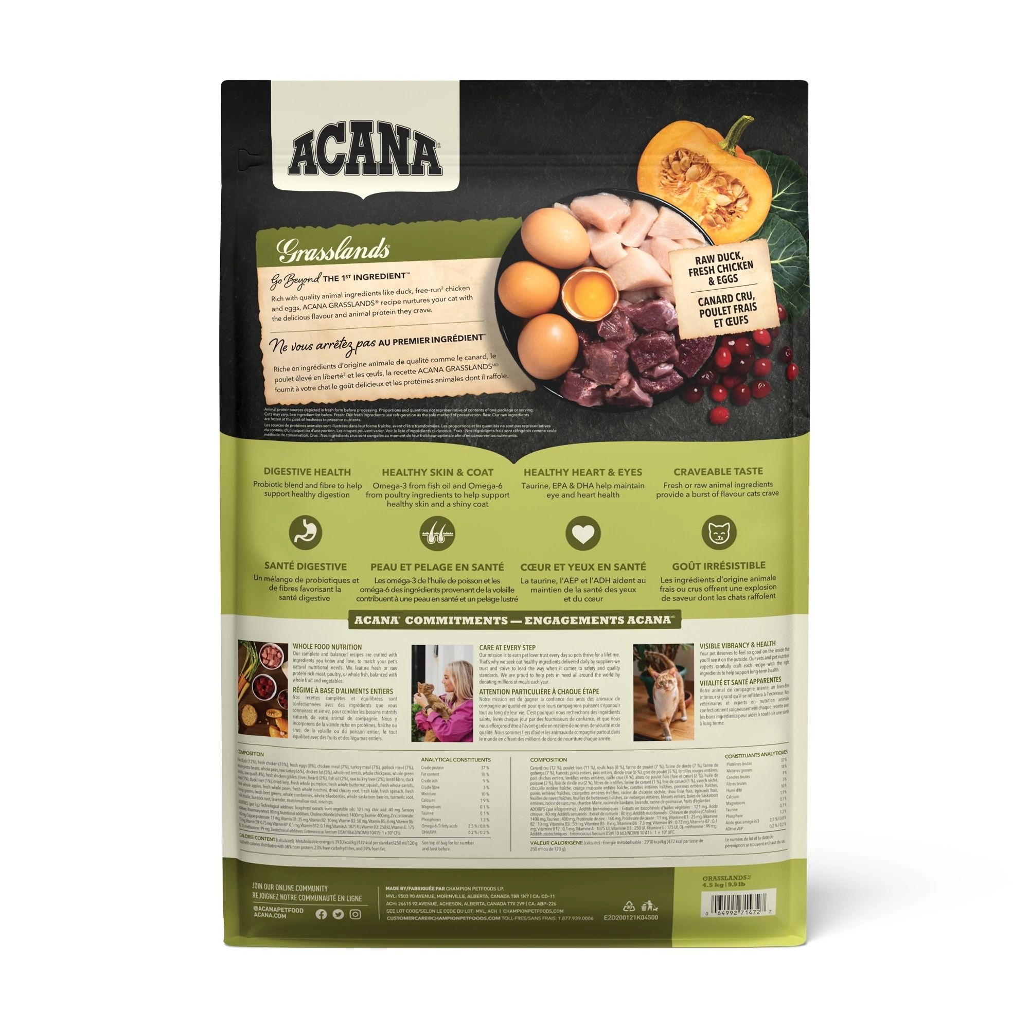 Acana Grasslands Cat 4.5 kg