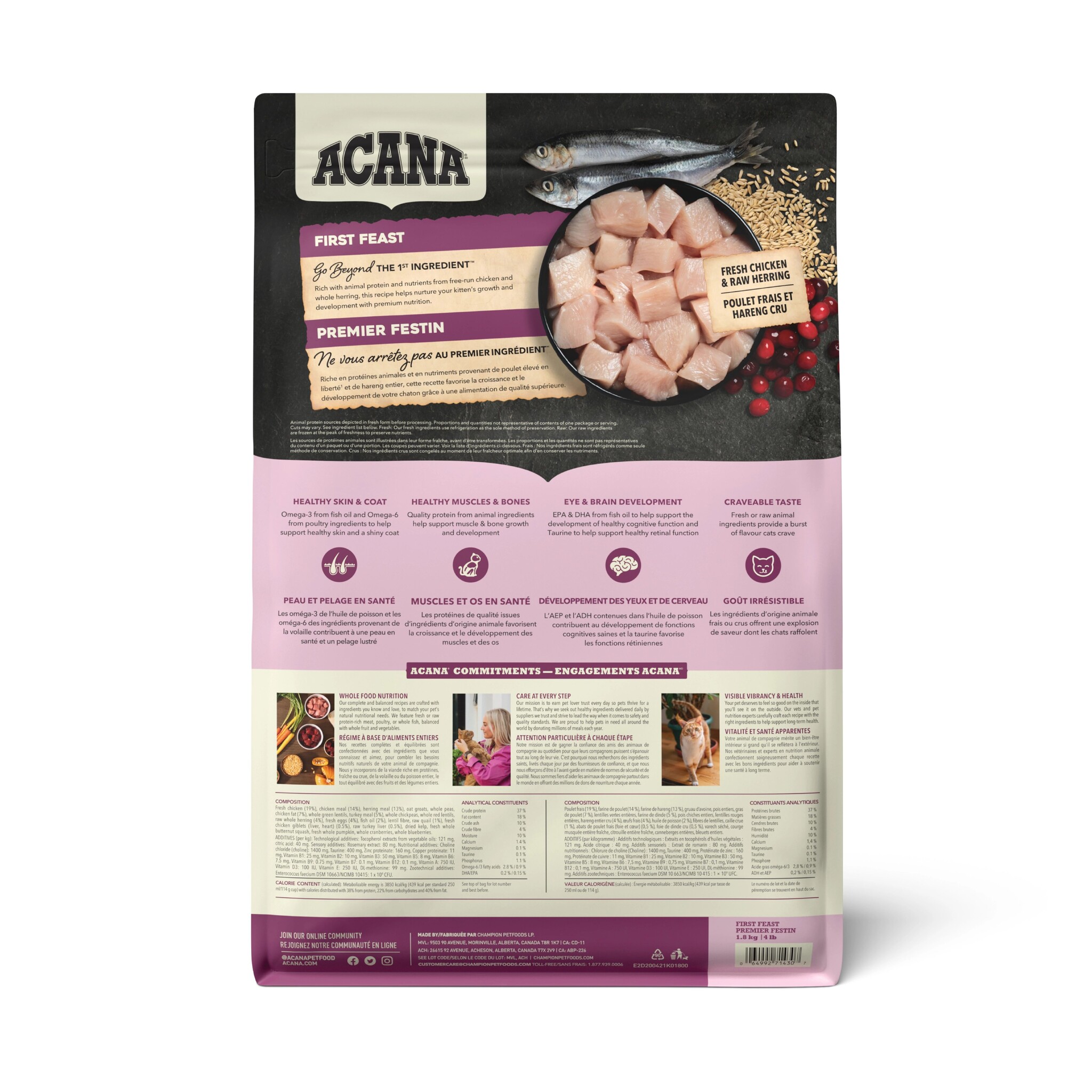 Acana First Feast Kitten 1.8 kg