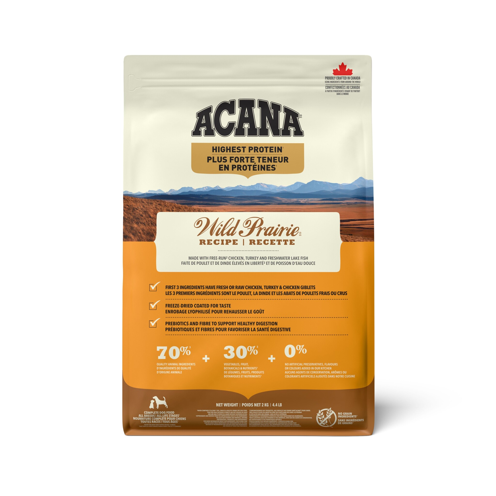 Acana Wild Prairie GF Dog 2 kg