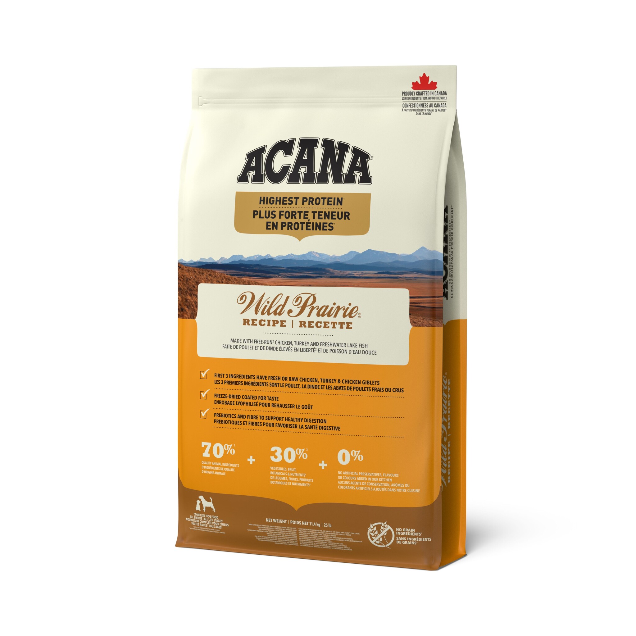 Acana Wild Prairie GF Dog 11.4 kg