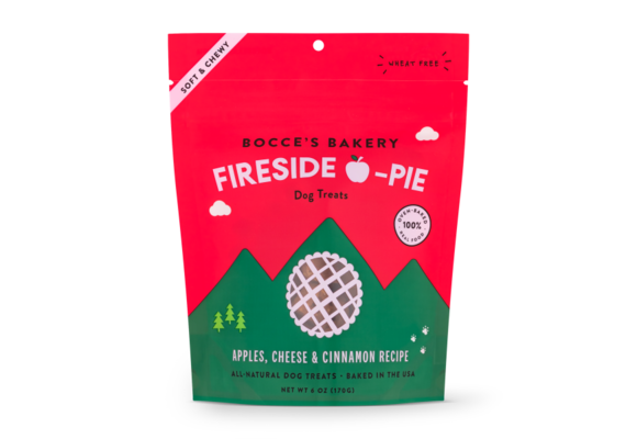 Bocce's Bakery Dog Soft & Chewy Fireside Apple Pie 6 oz