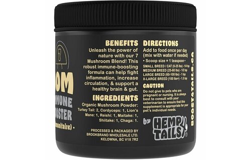 Boost4Tails 7 Mushroom Blend Immune Booster  Dog&Cat 150 gm