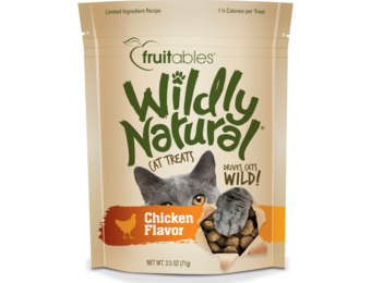 Fruitables Wildly Natural Cat Treats Free Range Chicken 71g