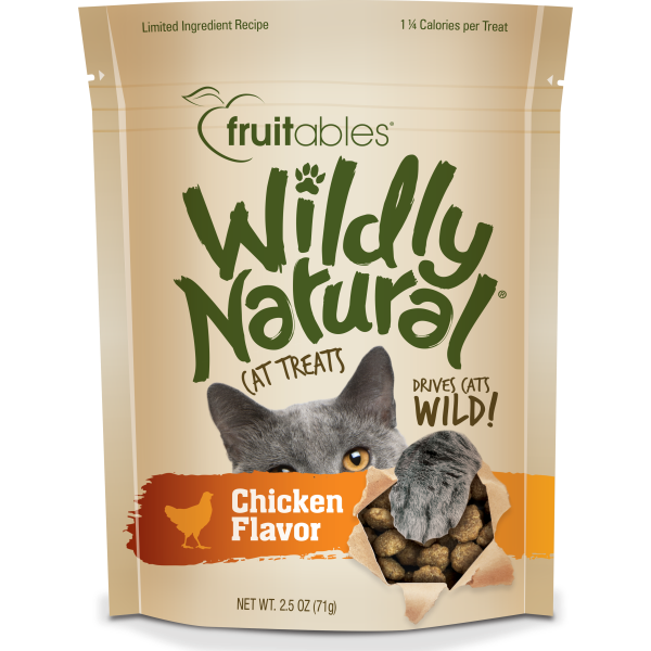 Fruitables Wildly Natural Cat Treats Free Range Chicken 71g