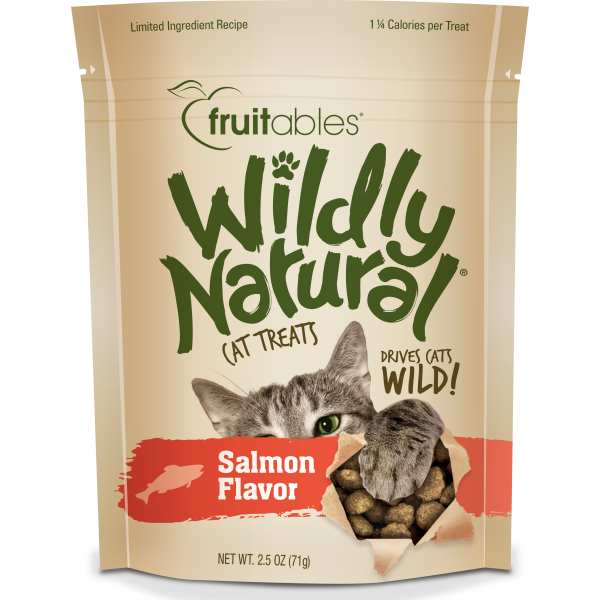 Fruitables Wildly Natural Cat Treats Salmon 71g