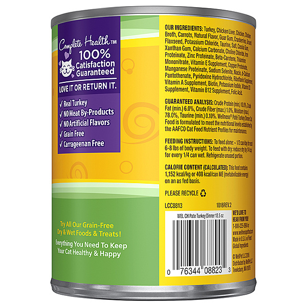 Wellness Cat Turkey 12.5oz
