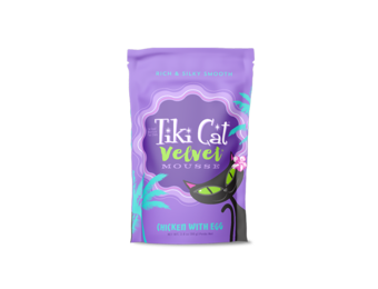 Tiki Cat GF Mousse Chicken & Egg Pouch 2.8oz