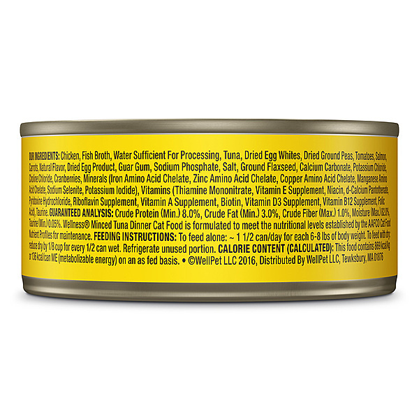Wellness Cat Tuna Minced 5.5oz