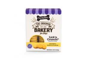 Three Dog Bakery Lick'n Crunch Cookies Golden & Vanilla