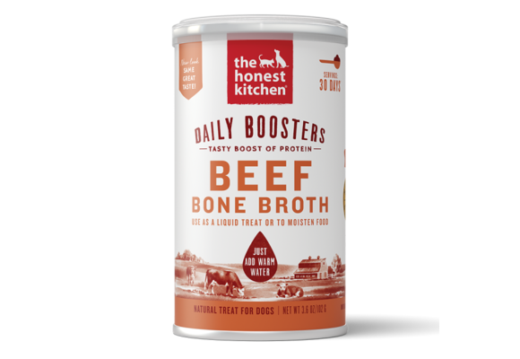 Honest Kitchen Instant Beef Bone Broth Turmeric 3.6 oz