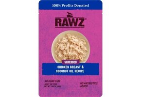 RAWZ  Shredded Chicken & Coconut Oil Pouch 69g