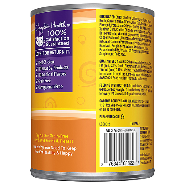 Wellness Cat Chicken 12.5oz