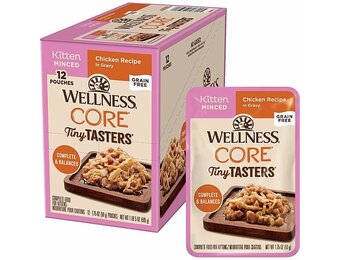 Wellness Kitten Tiny Tasters Chicken Minced 1.75oz