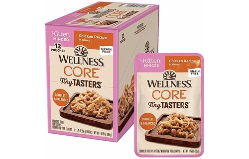 Wellness Kitten Tiny Tasters Chicken Minced 1.75oz