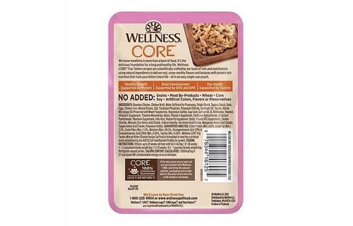 Wellness Kitten Tiny Tasters Chicken Minced 1.75oz